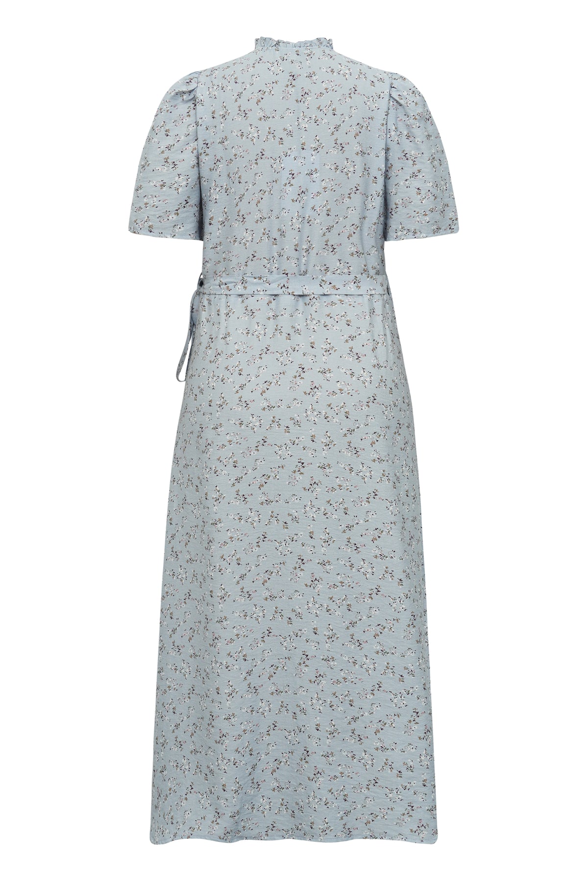 Peony Dress - Ljusblå/Off-white