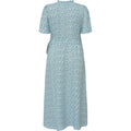 Peony Dress - Blå/Vit