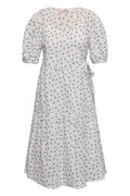 Colvina Dress - White/Blue