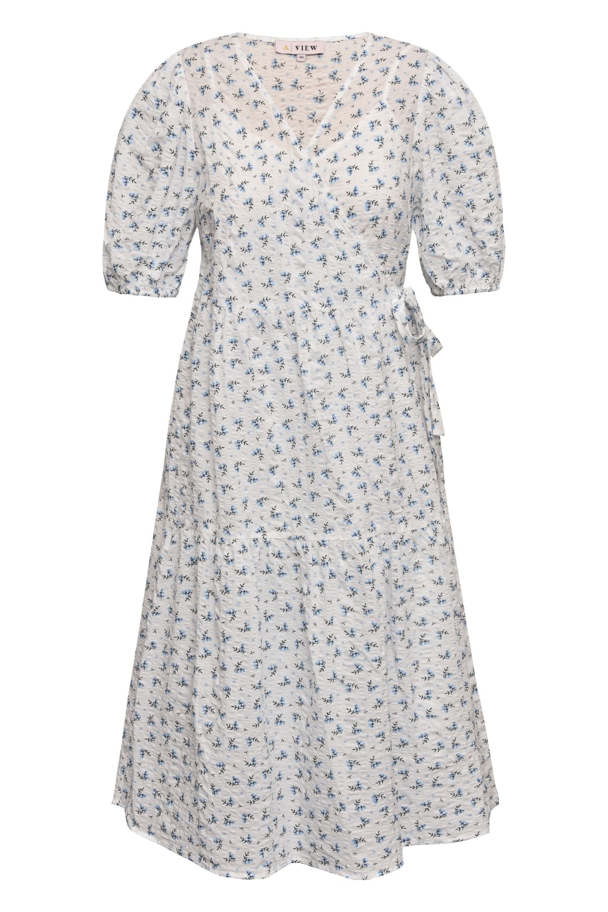 Colvina Dress - White/Blue