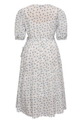 Colvina Dress - White/Blue