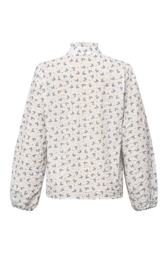 Tiffany Shirt - White/Blue