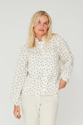Tiffany Shirt - White/Yellow