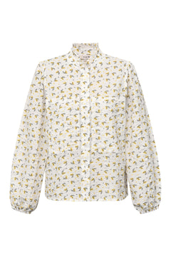 Tiffany Shirt - White/Yellow
