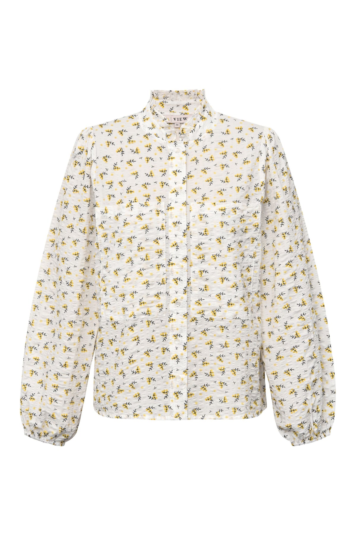 Tiffany Shirt - White/Yellow