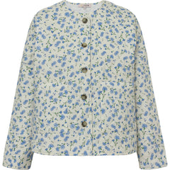 Kammy Jacket - White/Blue