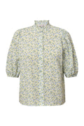 Tiffany Short Sleeve Shirt - Blue/Green
