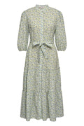 Kate Long Dress - Blue/Green