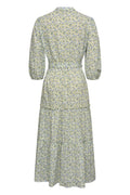 Kate Long Dress - Blue/Green