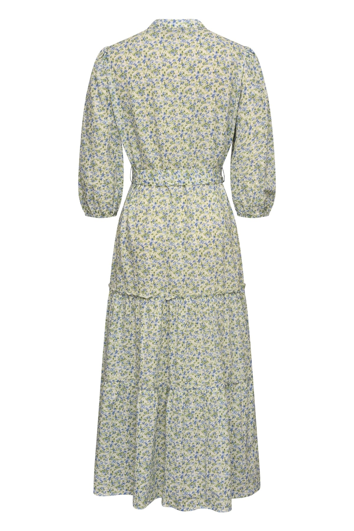 Kate Long Dress - Blue/Green