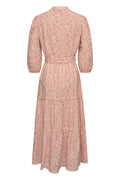 Kate Long Dress - Yellow/Rose