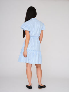 Bell Dress - Blue
