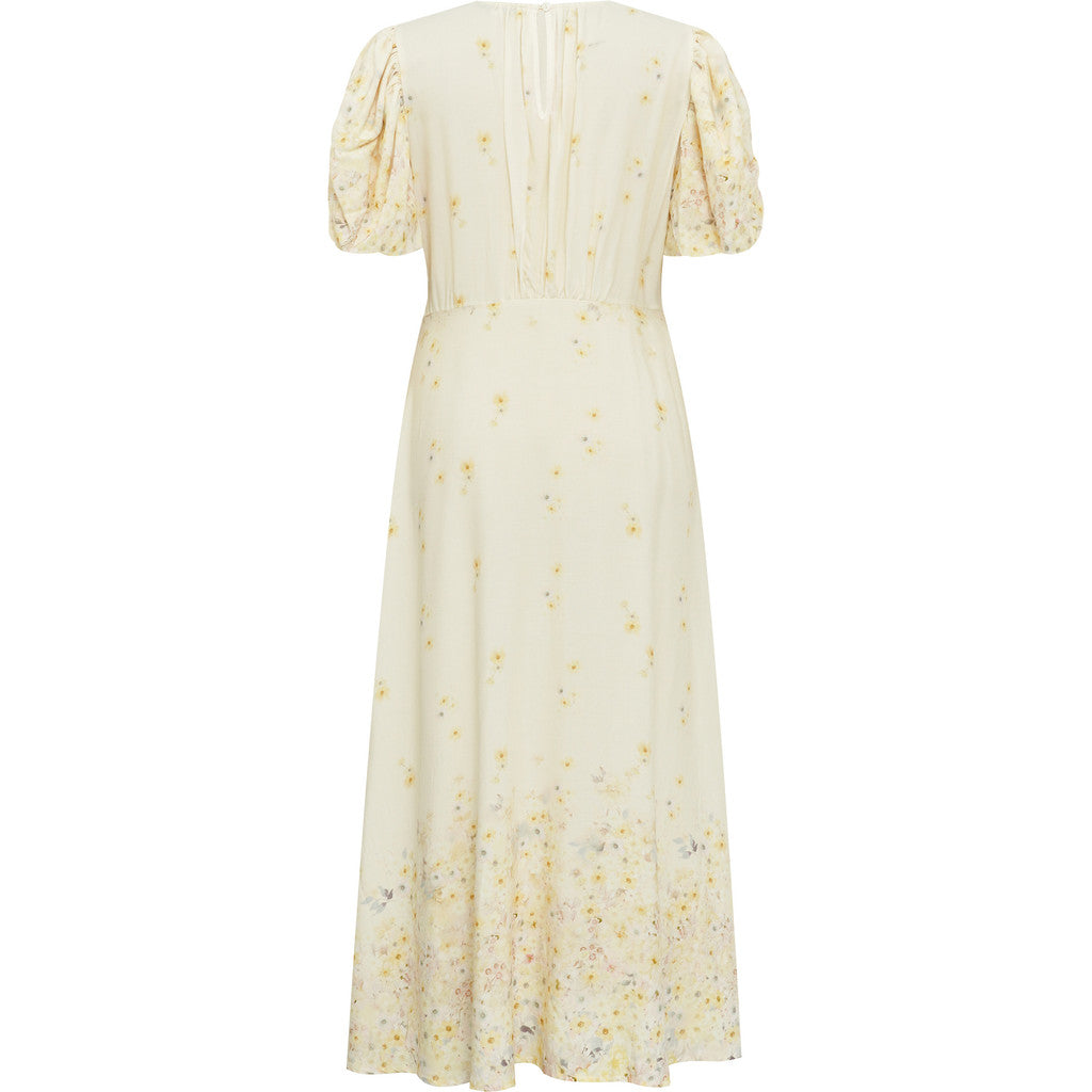 Botanic Dress - Pale Yellow
