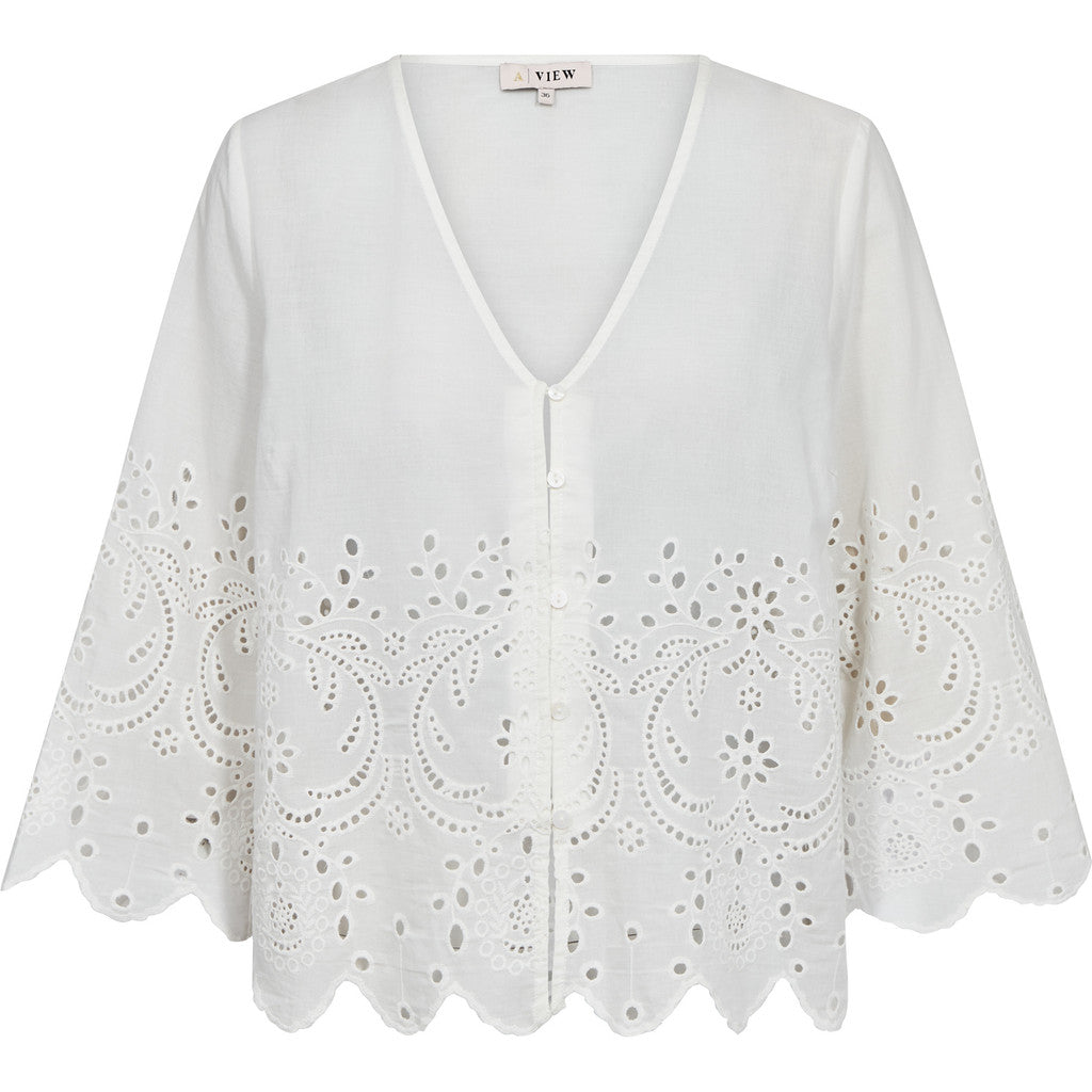 Aiana Blus - Vit