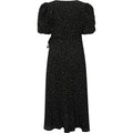 Sinda Dot Dress - Svart/Vit