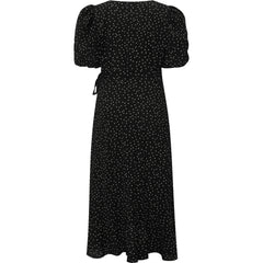 Sinda Dot Dress - Black/White