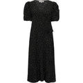 Sinda Dot Dress - Svart/Vit