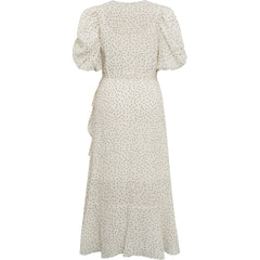 Sinda Dot Dress - Cream/Brown