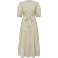 Kate V-Neck Long Dress - Lila/Gul