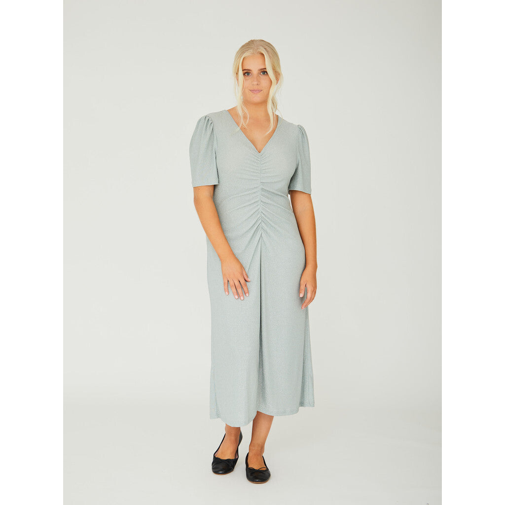 Eva New Short Sleeve Dress - Mint