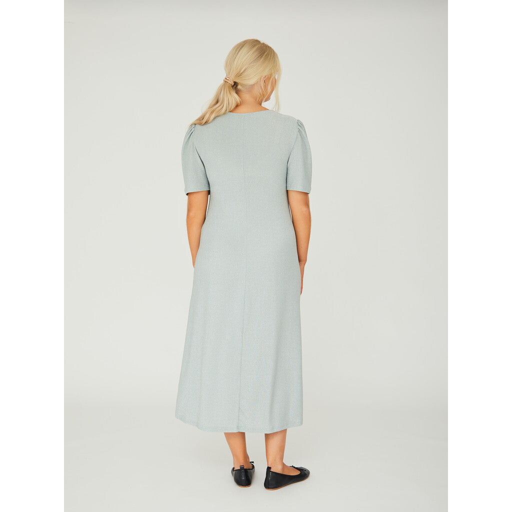 Eva New Short Sleeve Dress - Mint