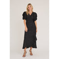 Sinda Dot Dress - Svart/Vit