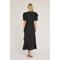 Sinda Dot Dress - Svart/Vit