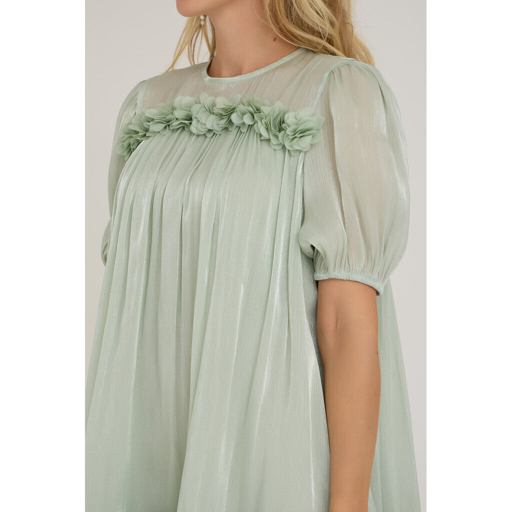 Daisi Dress - Dusty Mint