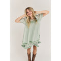 Daisi Dress - Dusty Mint