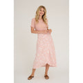 Peony Wrap Kjol - Rose/Pink