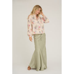 Emily Skirt - Dusty Green