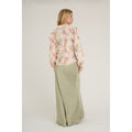 Grete Blus - Sand/Dusty Green
