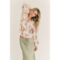 Grete Blus - Sand/Dusty Green