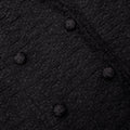 Boucle V-Neck Mini Dress - Black