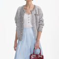 Melange Cardigan - Grey