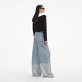 Cashmere Blend Cardigan - Black