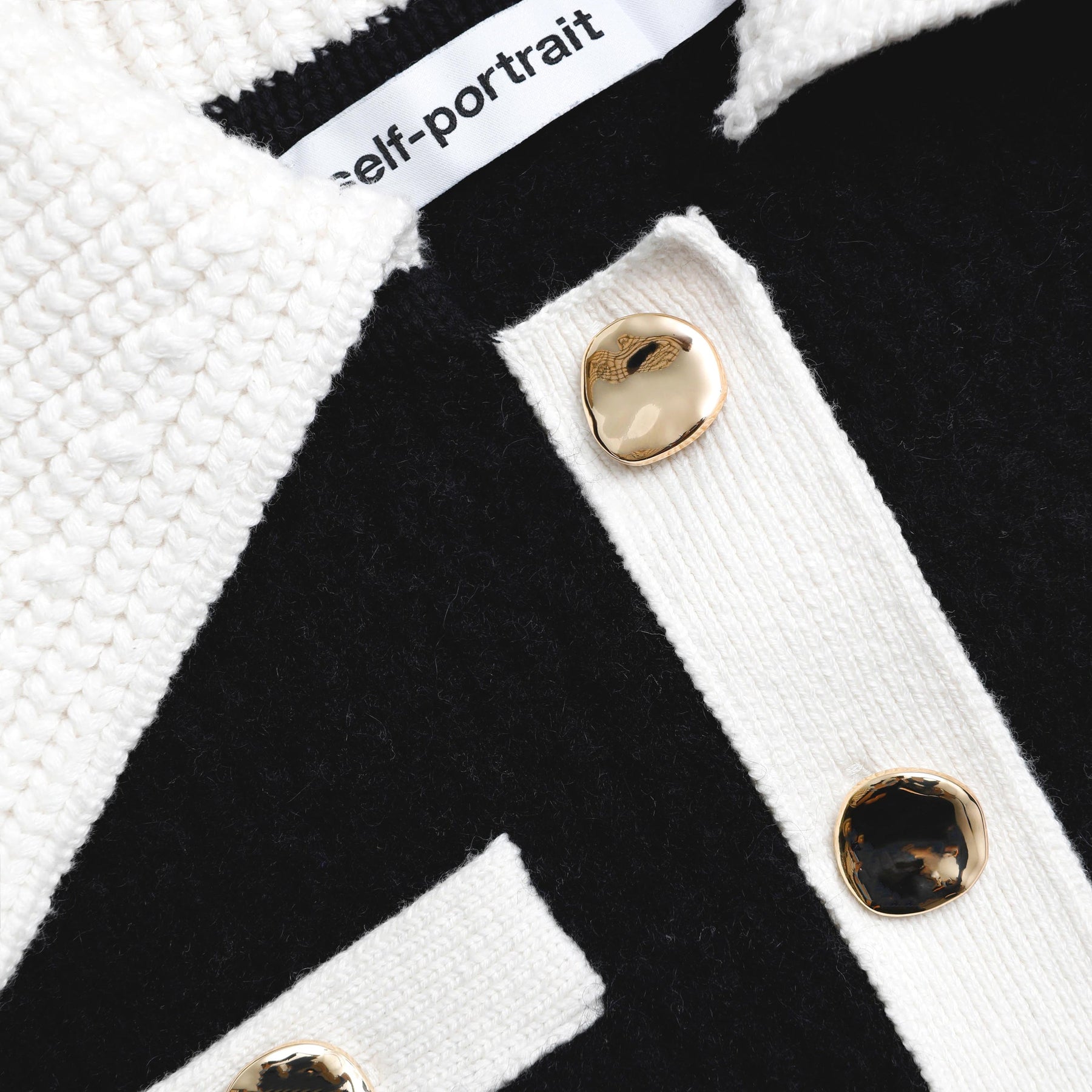 Cashmere Blend Cardigan - Black