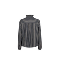 Biles Stripe Blouse - Salute Navy