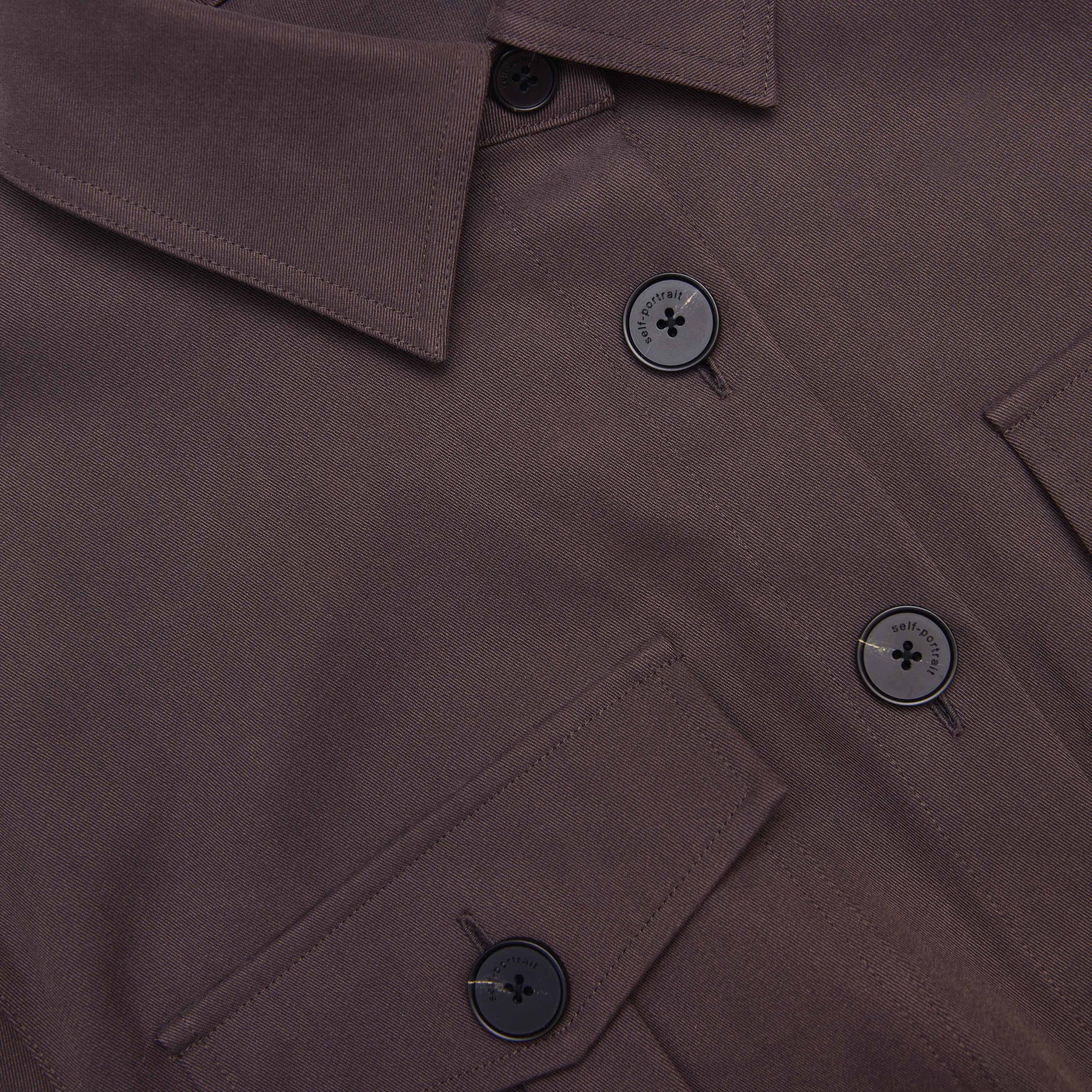 Cotton Belted Midi Dress - Brown