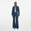 Denim Braided Jacket - Blå