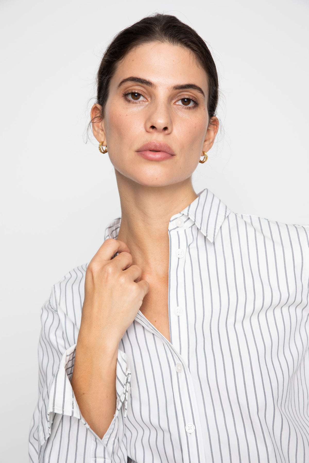 Fritila Shirt - Black Stripe