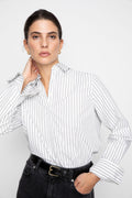 Fritila Shirt - Black Stripe