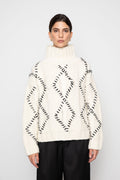 Neva Cable Knit - Cream