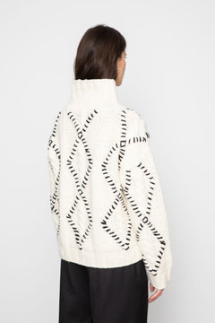 Neva Cable Knit - Cream