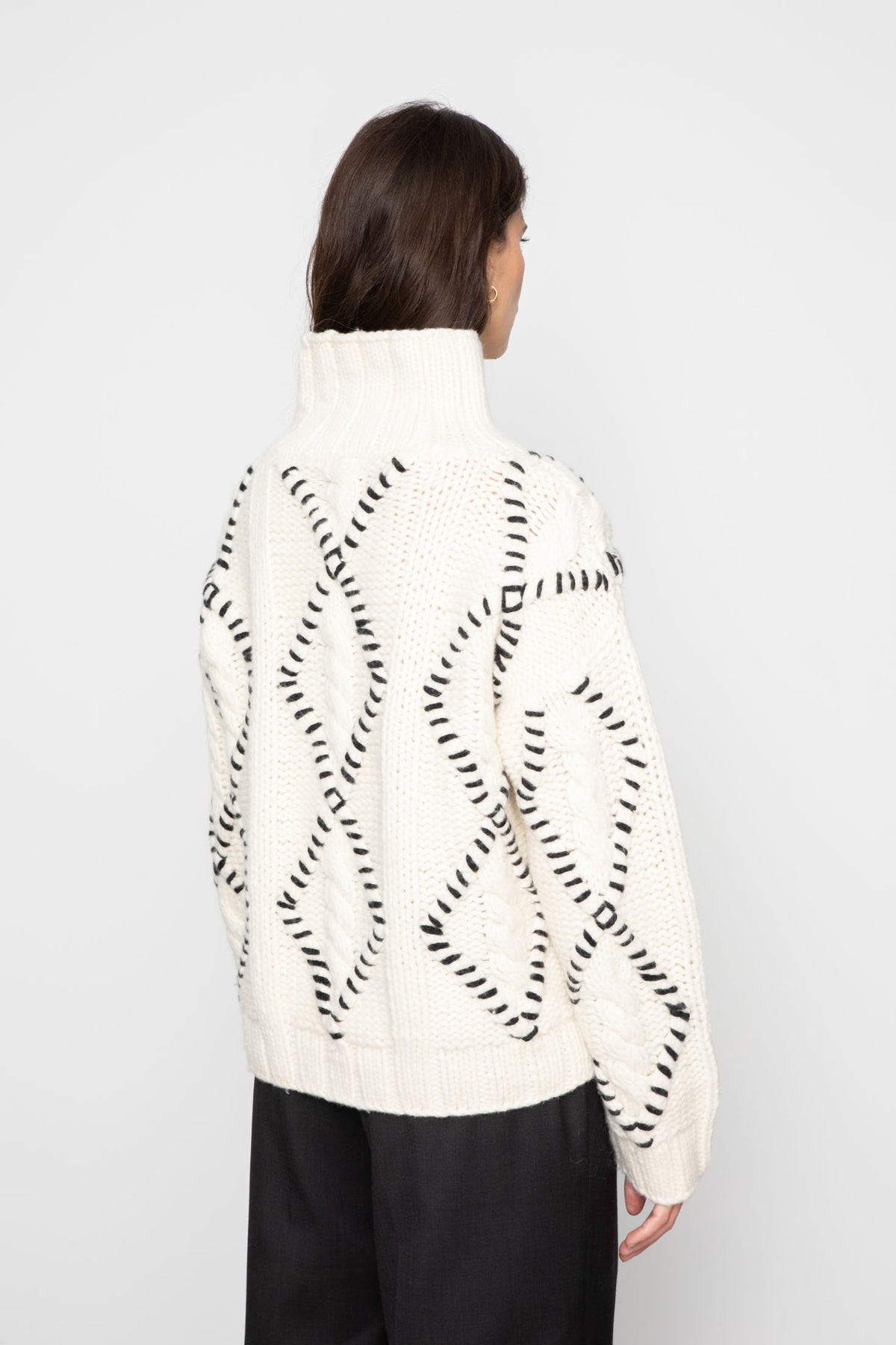 Neva Cable Knit - Cream