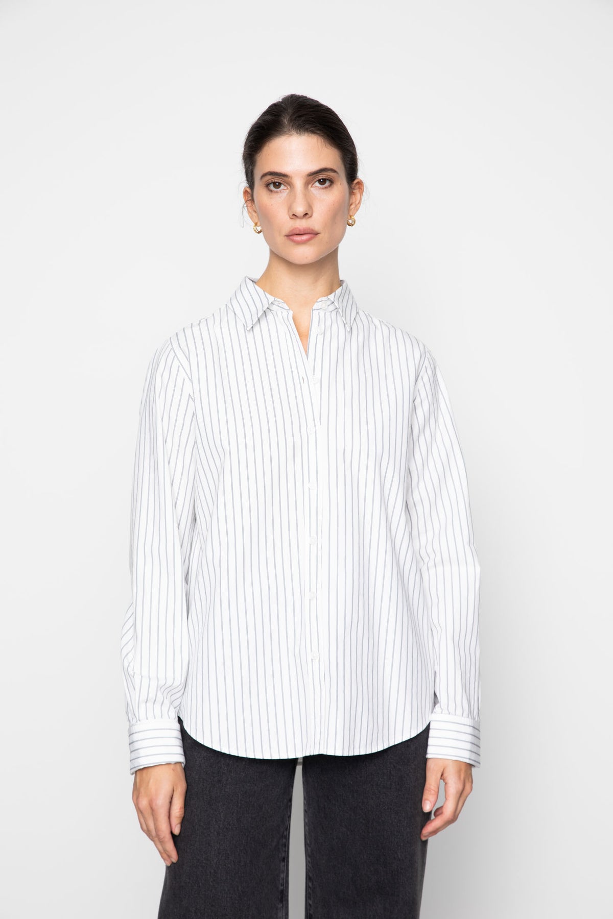 Fritila Shirt - Black Stripe