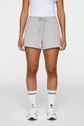 Mikki Sweatshirt Shorts - Ljusgrå Melange