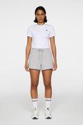 Mikki Sweatshirt Shorts - Ljusgrå Melange