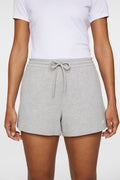 Mikki Sweatshirt Shorts - Ljusgrå Melange