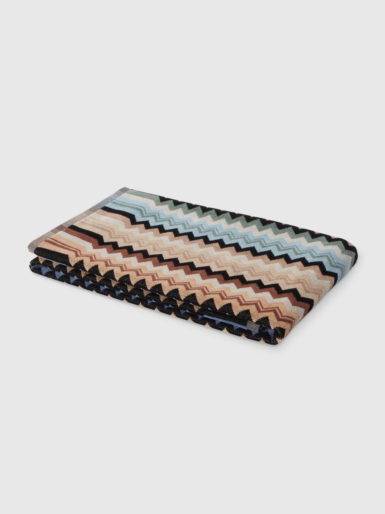 Adam Bath Towel - Black Multicolor